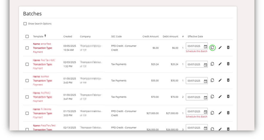 copying existing templates