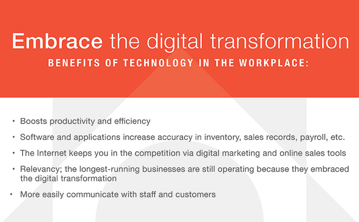 Embrace the digital transformation