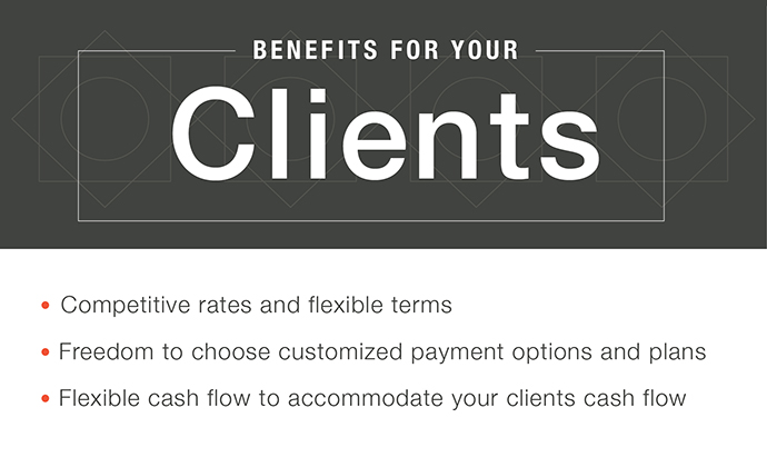 Benefits for your clients