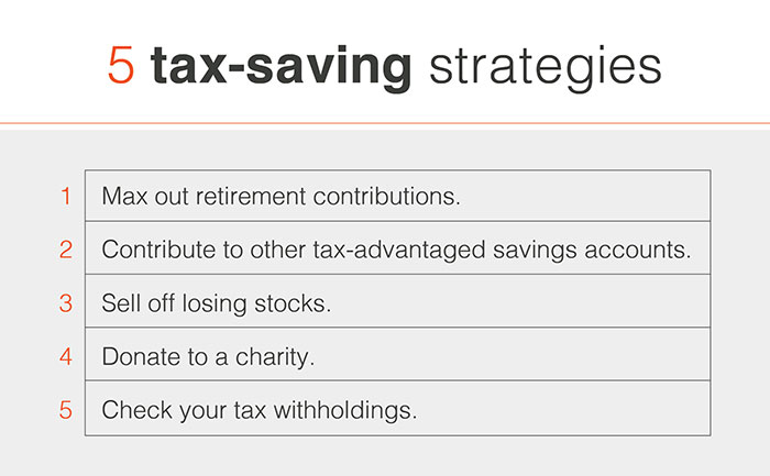 5 Tax-Savings Strategies