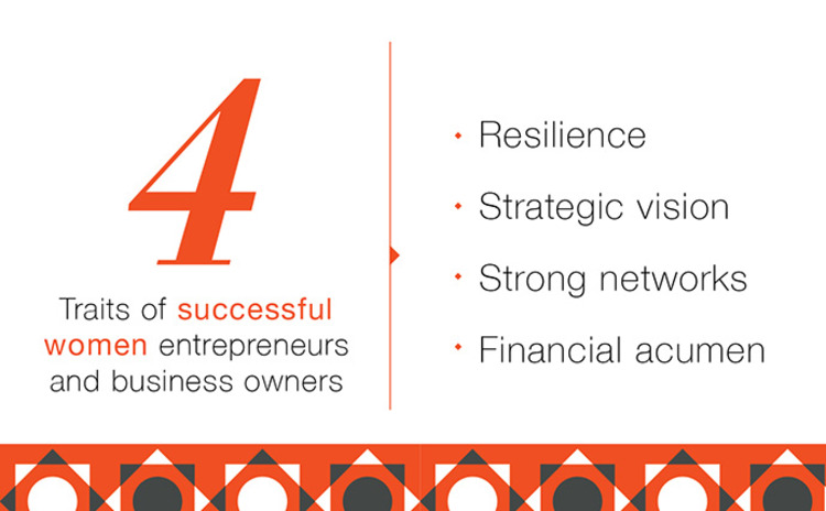 4 traits of successful business women